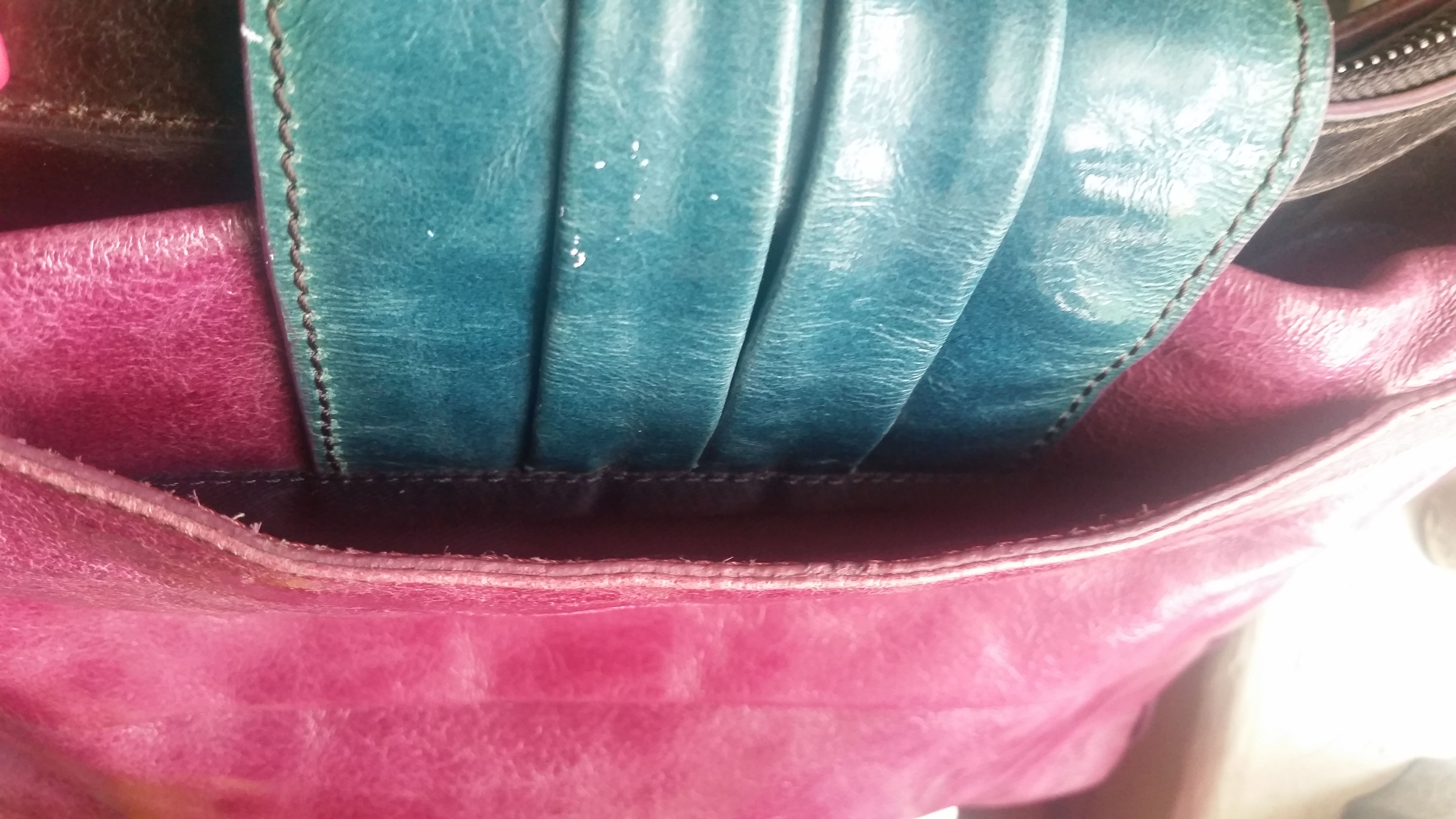 Multi Colored Leather Handbag - photo 4