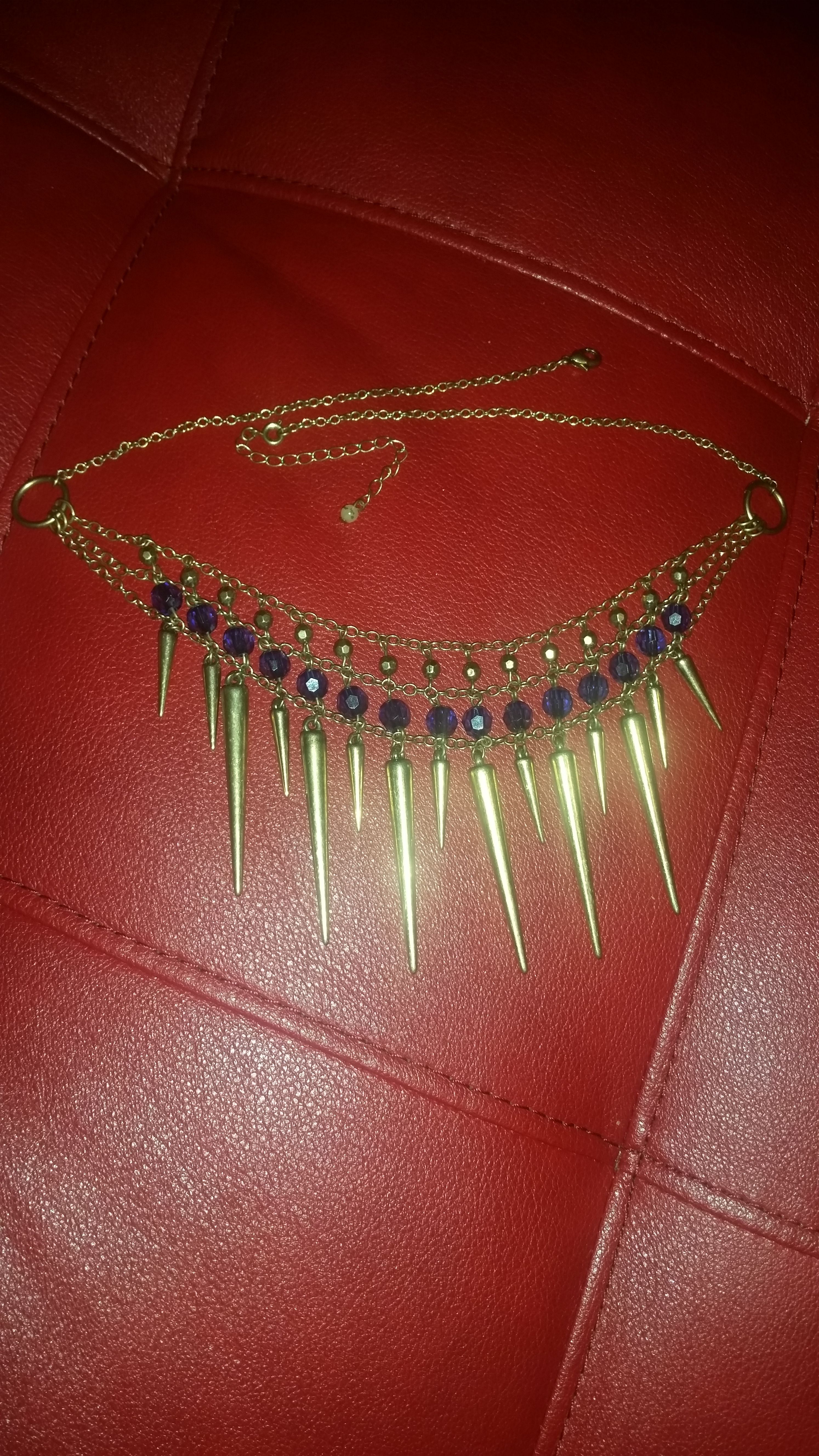 Stones and Cones Necklace (NEW)