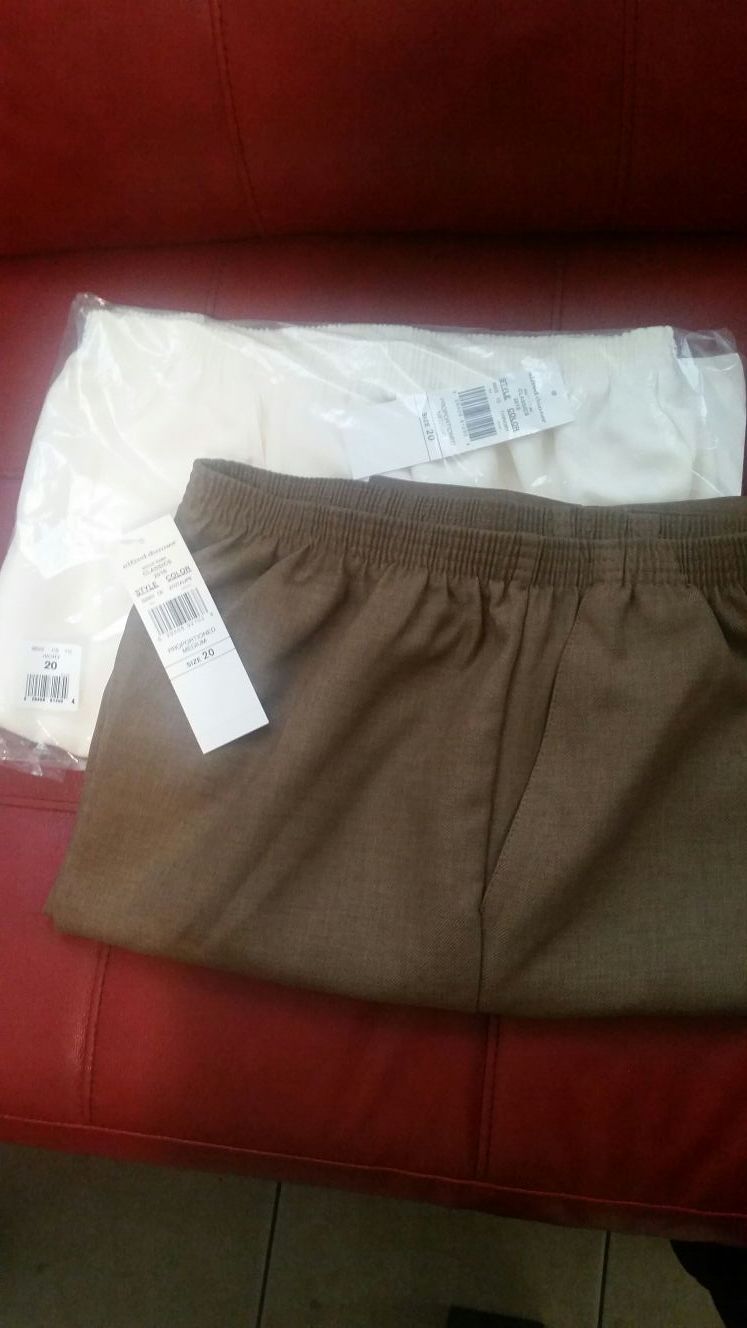(Scrubs) Alfred Dunner Classic Pants sz-20