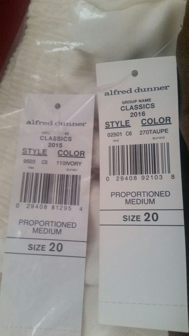 (Scrubs) Alfred Dunner Classic Pants sz-20 - photo 2
