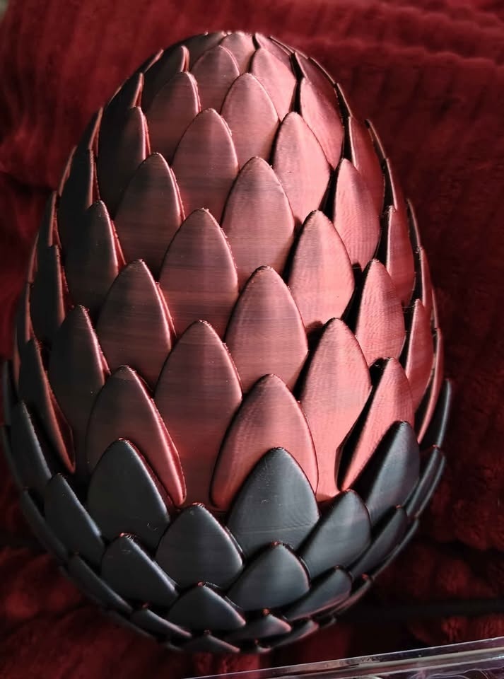 Unique Large 3D Printed Dragon Egg - photo 4