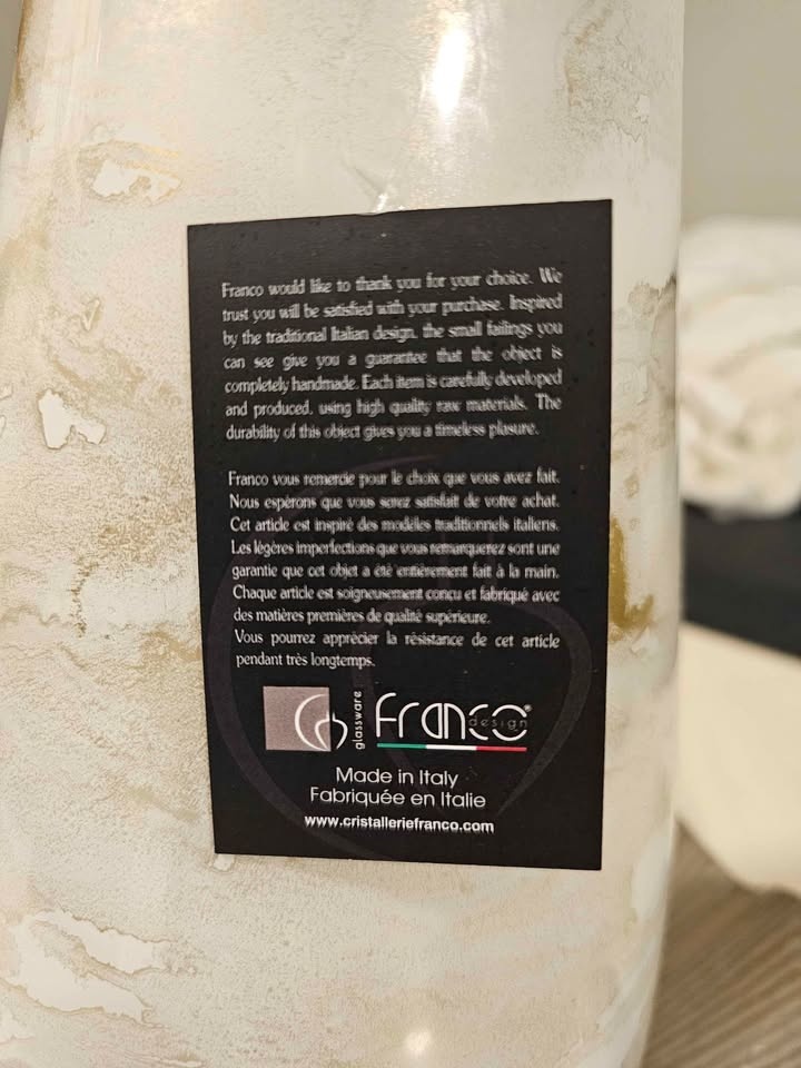 Franco Design "Made in Italy" Vase & Pedestal - photo 3