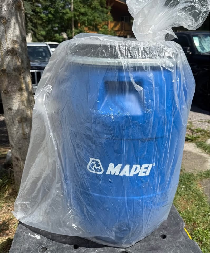 Mapei Floor Leveling Bucket and Cart New - photo 2
