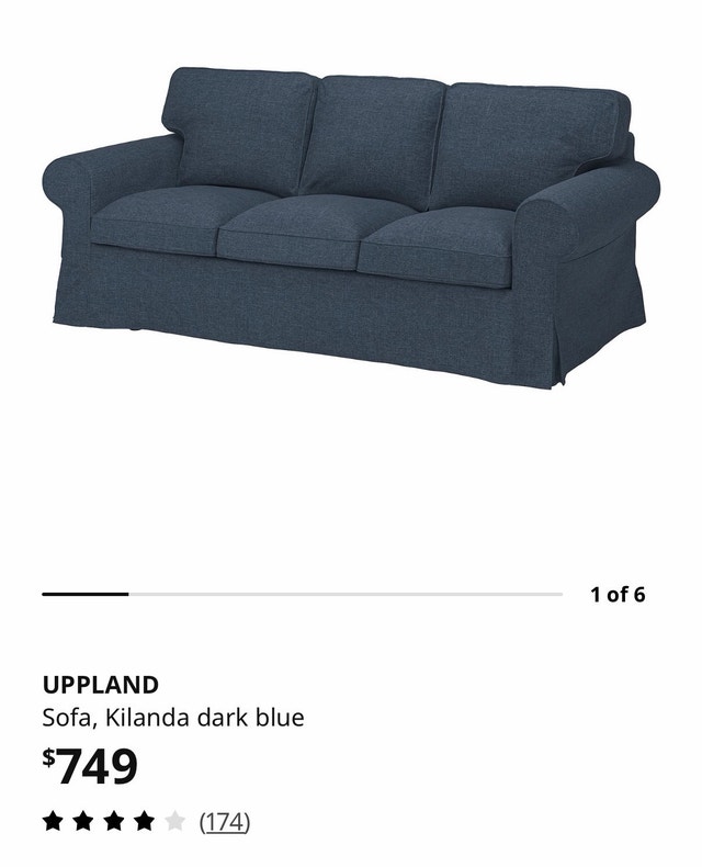 IKEA Uppland Sofa - 1 Year Old - photo 2