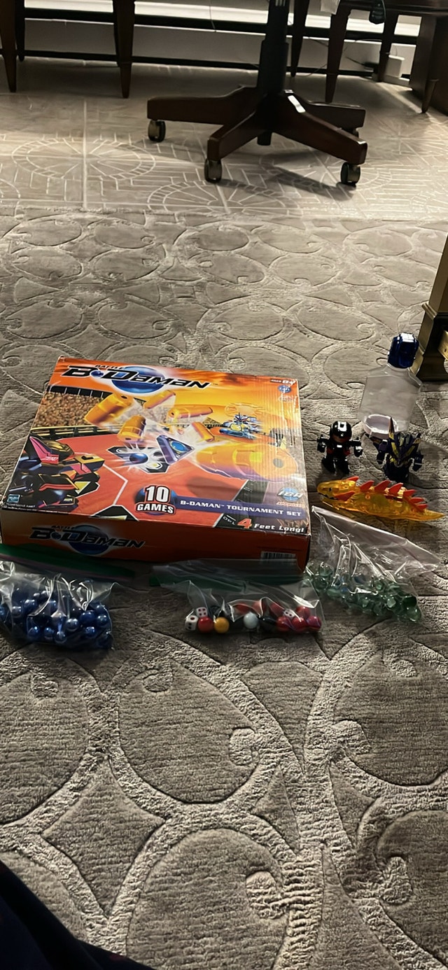 Complete Vintage Battle B Daman Set