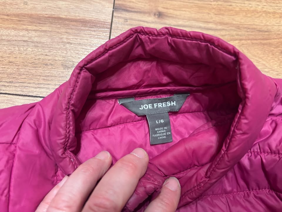 Joe Fresh Light Puffer Jacket Size L - photo 3