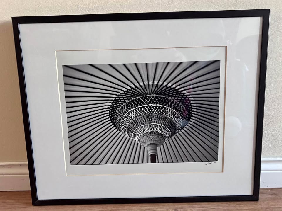 Inside a Japanese Umbrella - Original Print