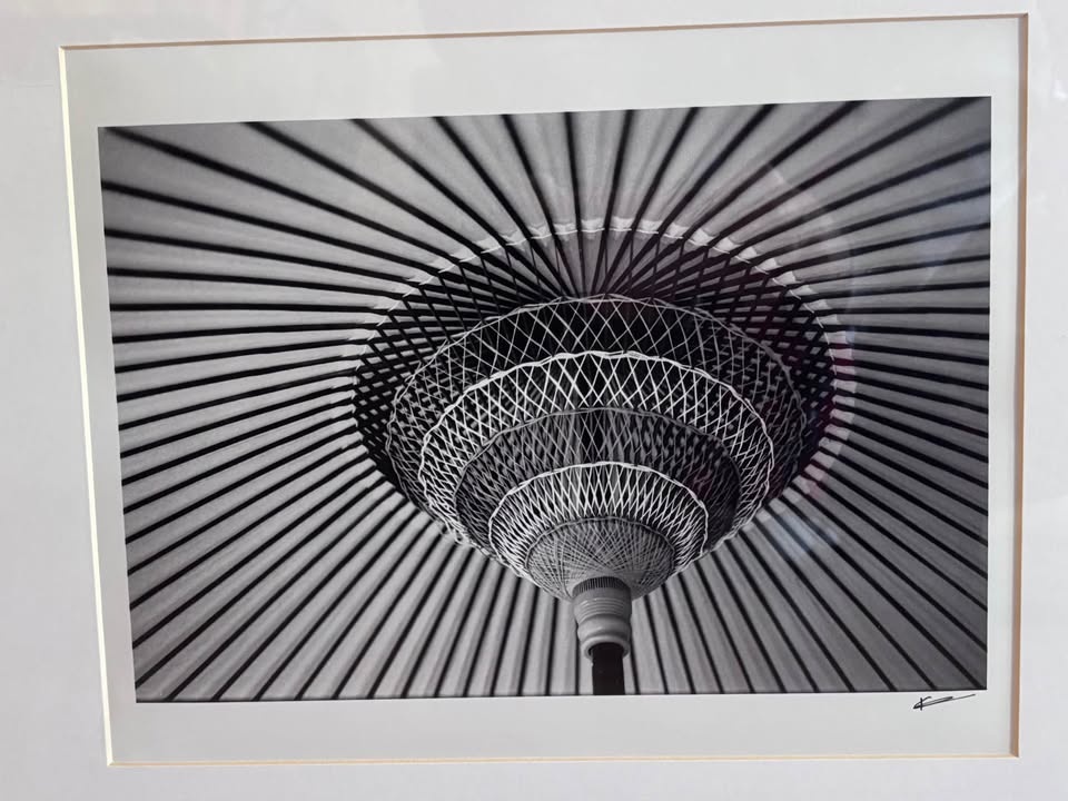 Inside a Japanese Umbrella - Original Print - photo 2