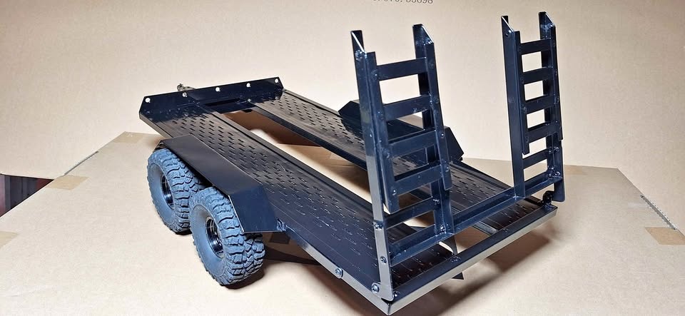 Custom Hobby Rc Trailer, Super Light-weight, Aluminum 1/10 scale