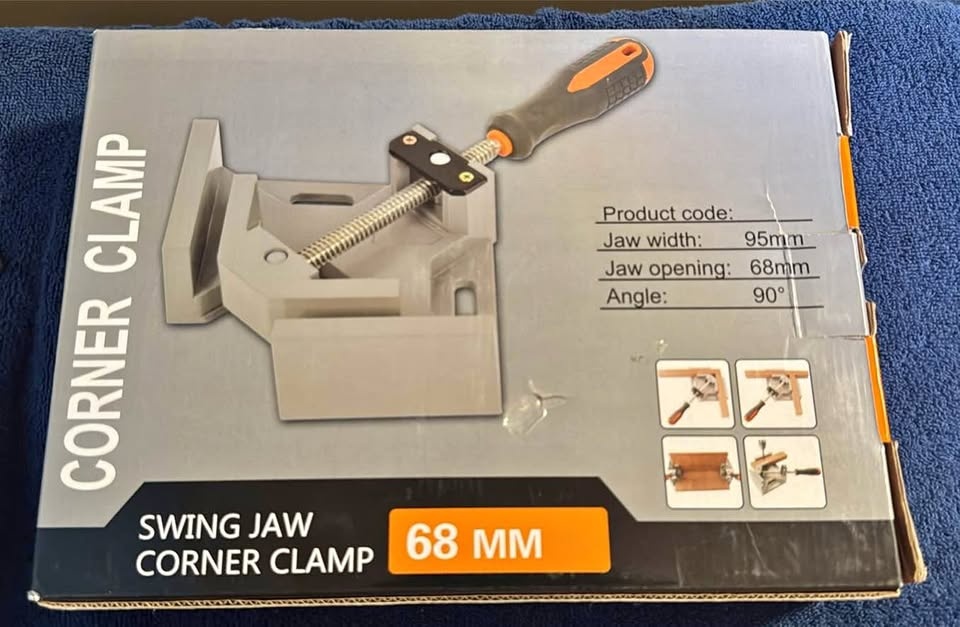 68mm Swing Jaw Corner Clamps - 2 Total
