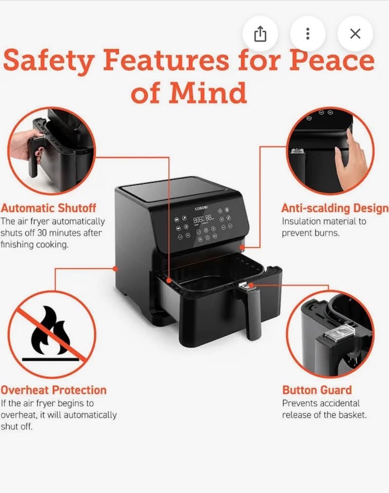 Brand new COSORI 12-in-1 Air Fryer 5.8QT - photo 4