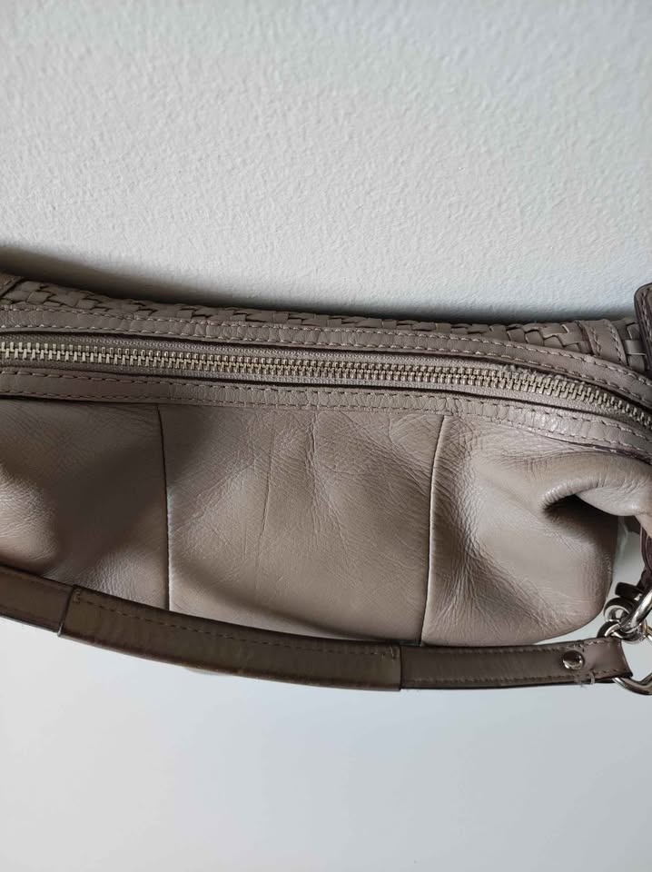 Vintage Coach Leather Kristen Woven Purse Bag L1169-19314 - photo 3