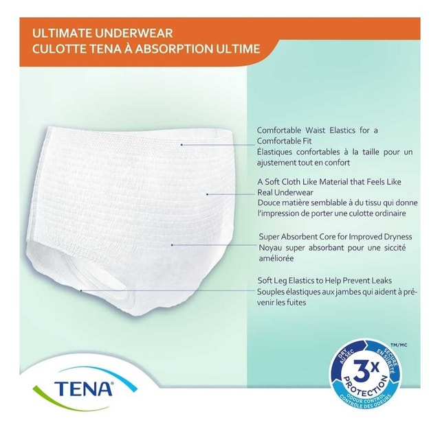 Tena UNISEX Incontinence Underwear - L - photo 4