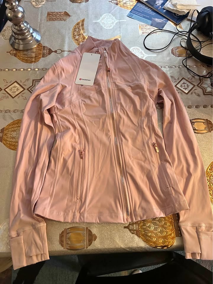 Pink Lululemon Define Jacket