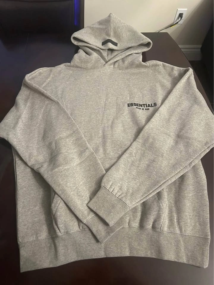 Dark Oatmeal Essentials Hoodie