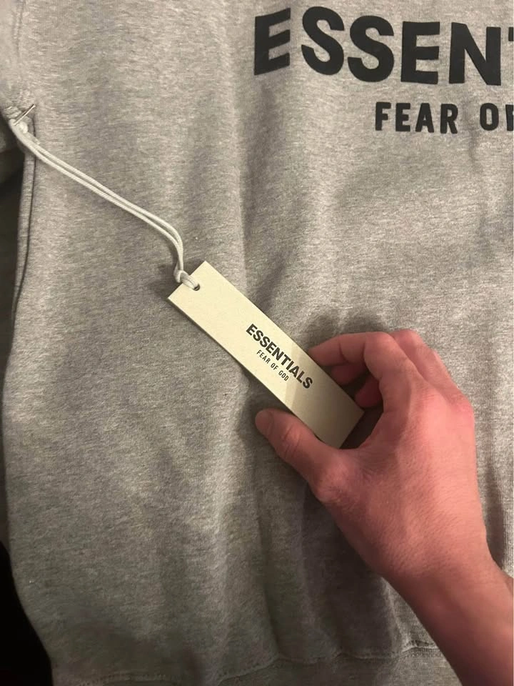 Dark Oatmeal Essentials Hoodie - photo 3