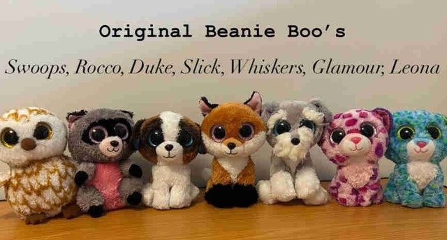 Original Beanie Boo’s Plush Animals
