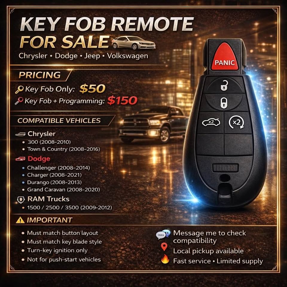 Jeep Dodge Chrysler Key - photo 4