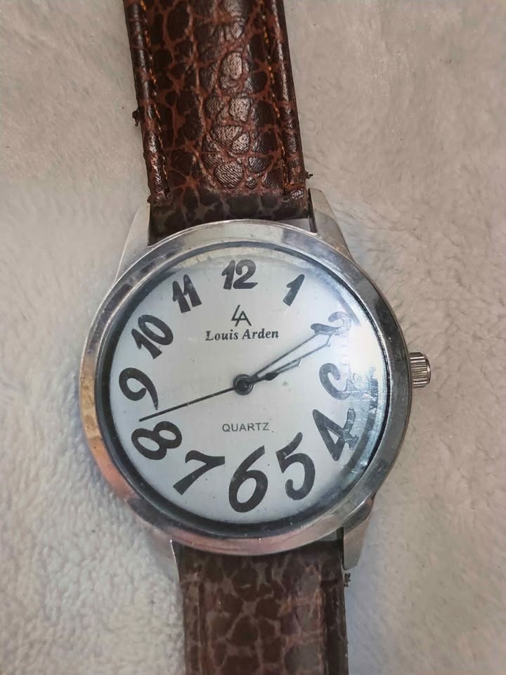 Louis Arden Stainless Steel Genuine Leather Watch - photo 2
