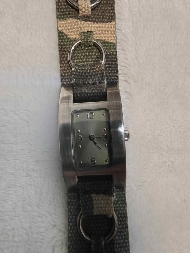 Vintage Camouflage Belt Watch - photo 2