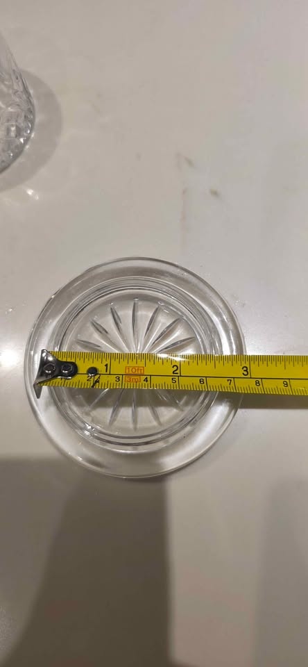 Crystal butter dish - photo 3