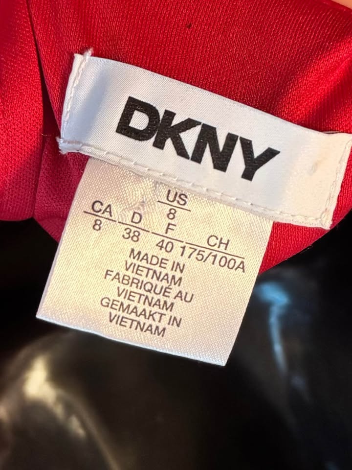 (NWT) DKNY Scarlet Wrap Maxi Dress Size 8 - photo 3