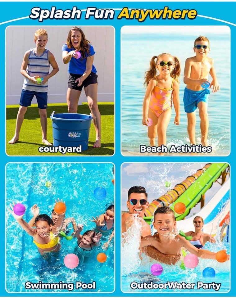 Reusable Water Balloon Bombs 12pcs - photo 2