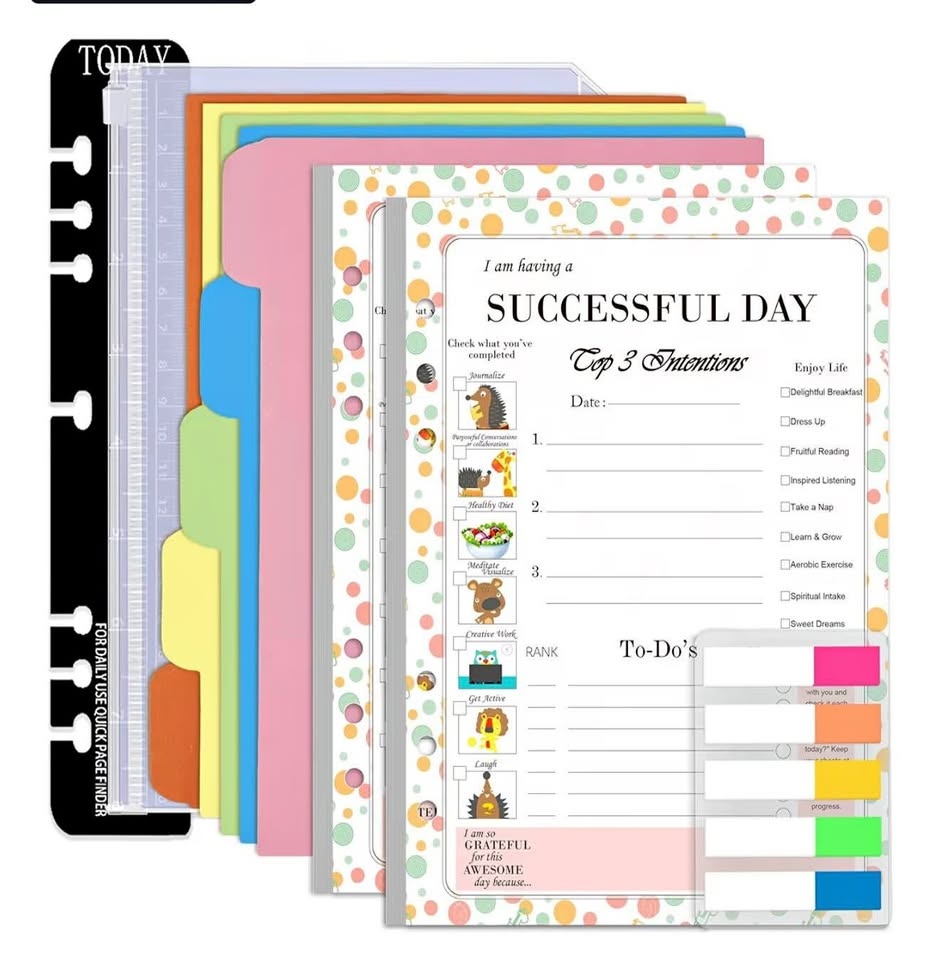 Planner Inserts