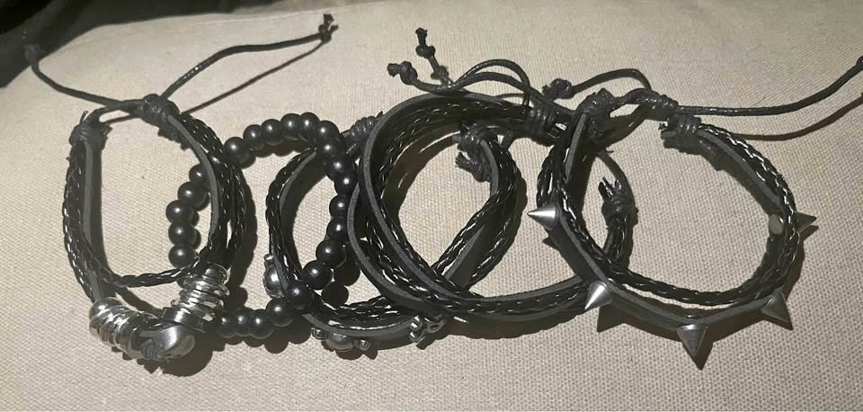 5pcs. Gothic Bracelets