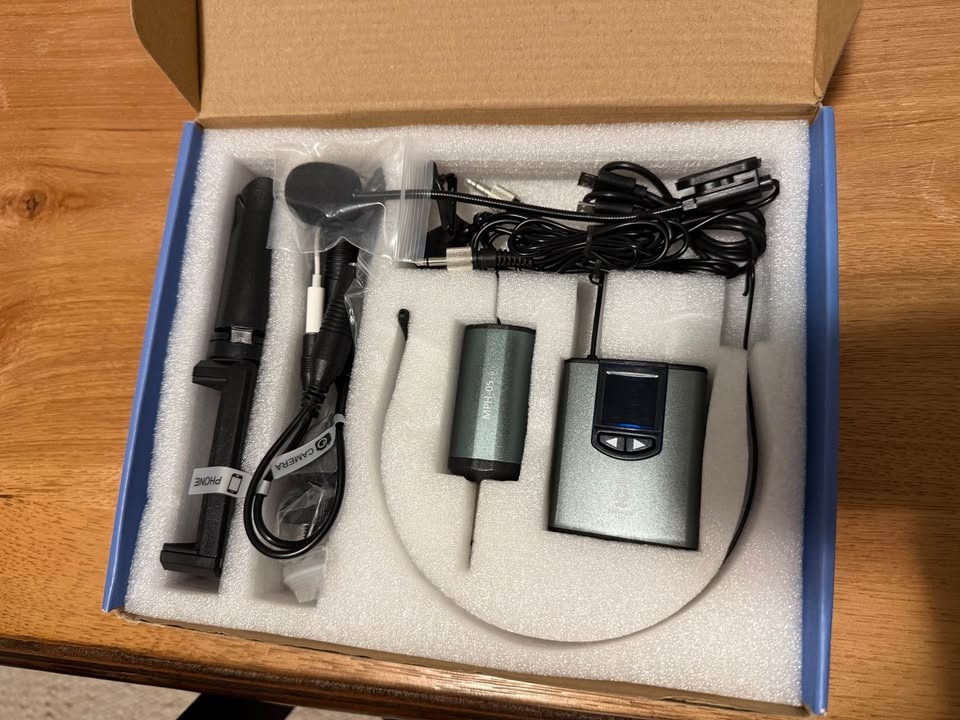 Wireless Lavalier Microphone System – Opened, Never Used (Comple - photo 2