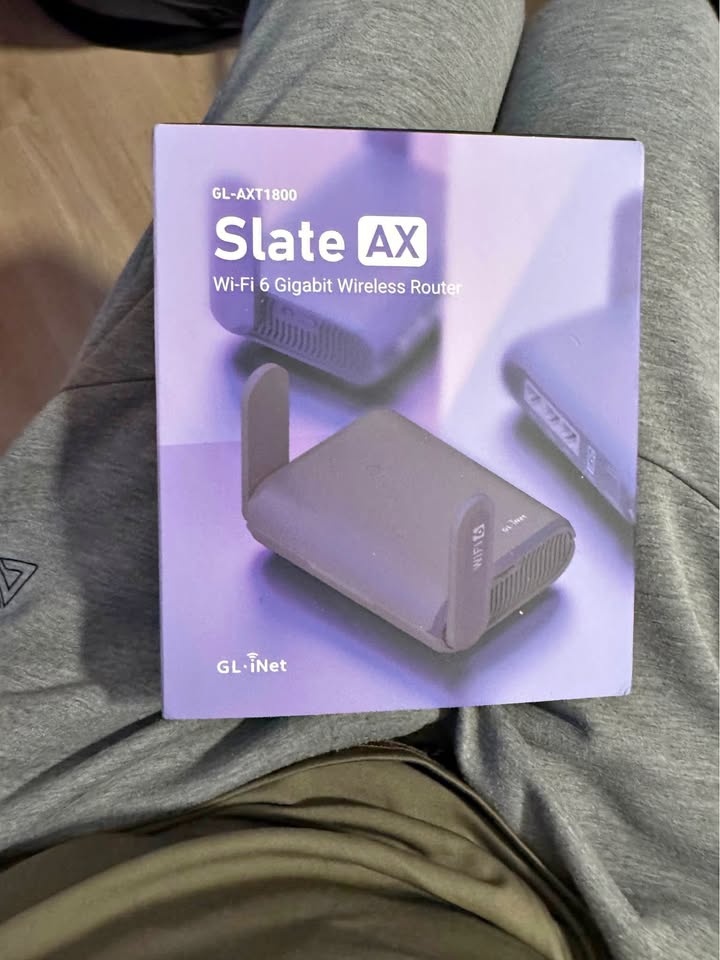 Gl.Inet router GL-AXT1800 Slate AX Travel Router