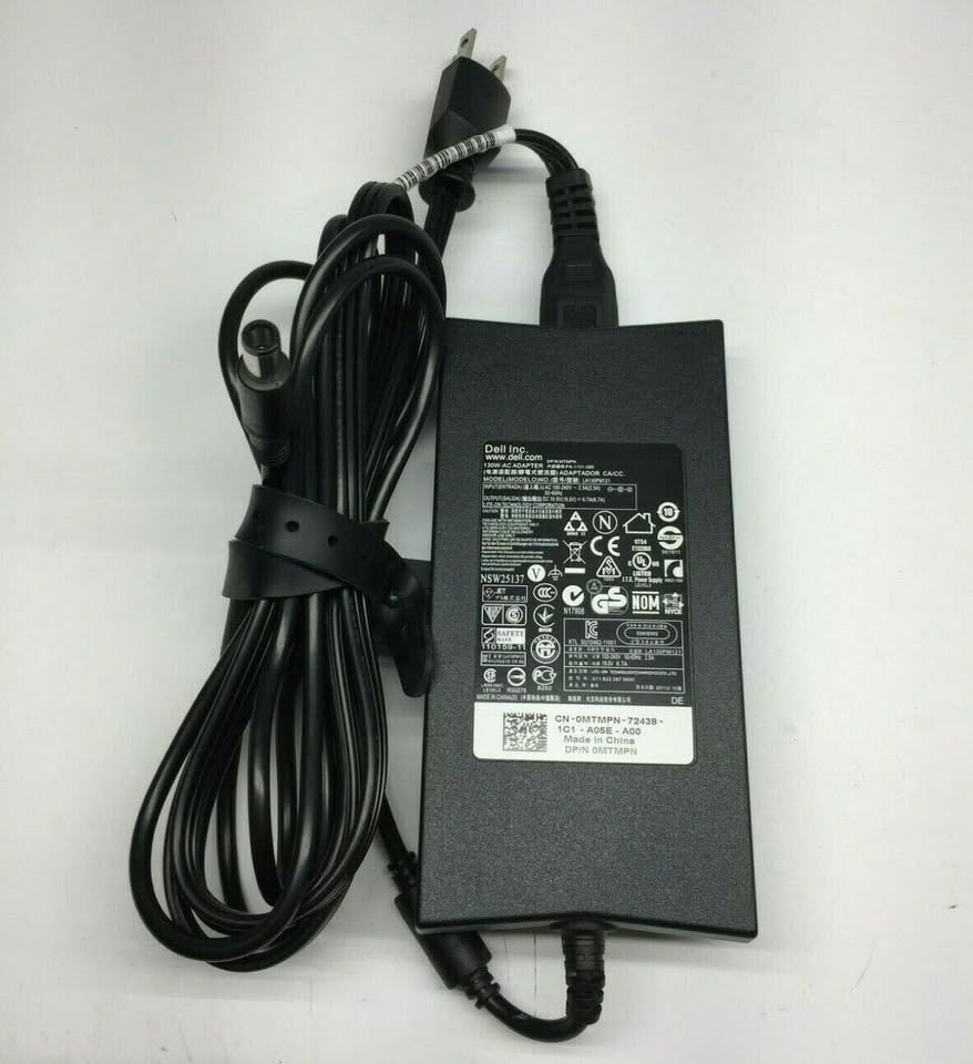 Dell 130W PA-4E Laptop Power Adapter + Cord - photo 3