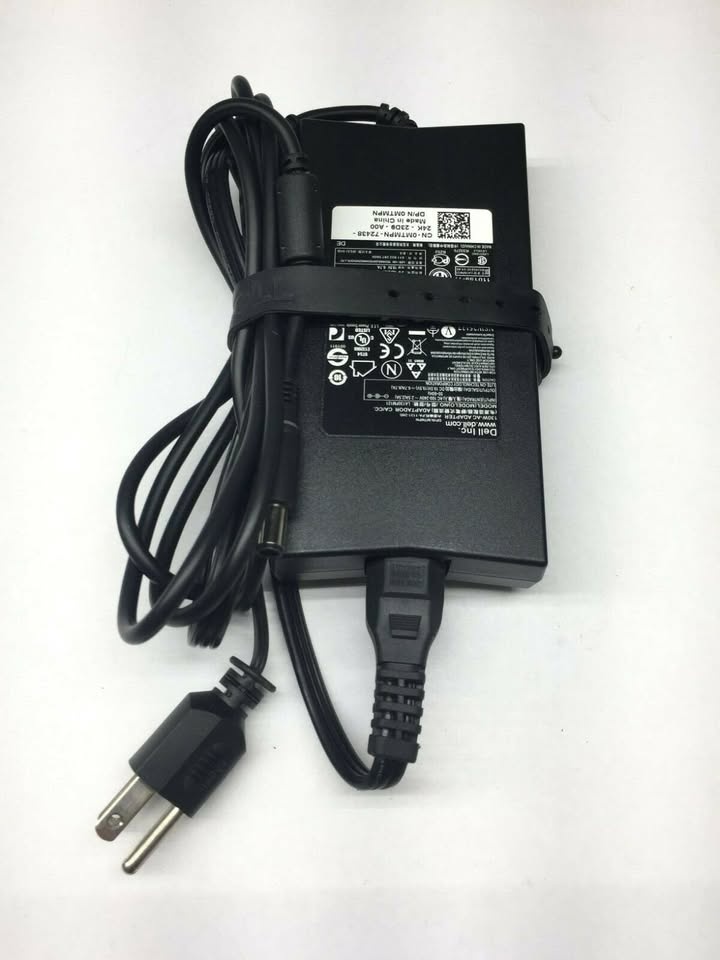 Dell 130W PA-4E Laptop Power Adapter + Cord - photo 4