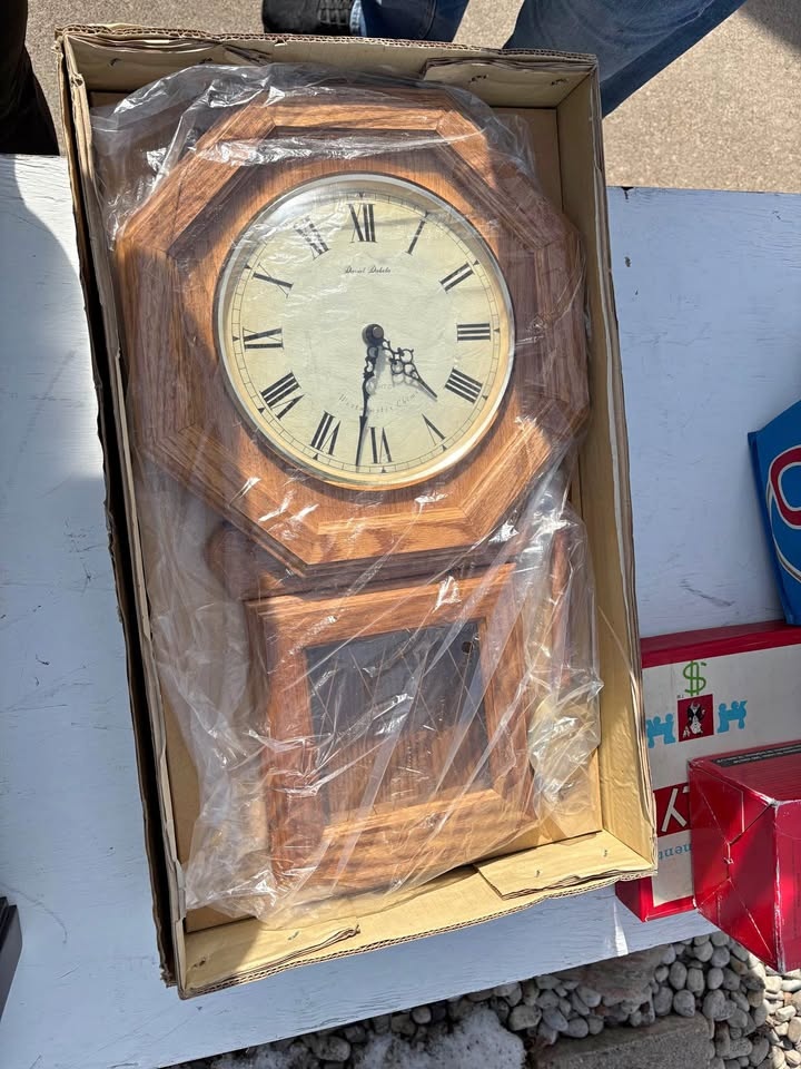 Brand new in the box wall clock