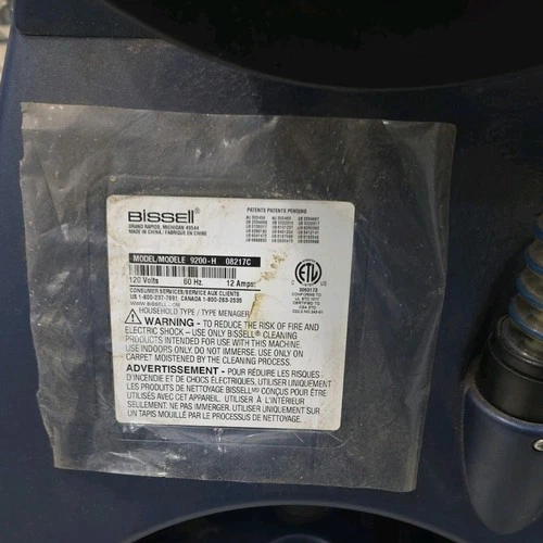 Bissell Pro Heat 2x Model 9200-A Carpet Cleaner - photo 4