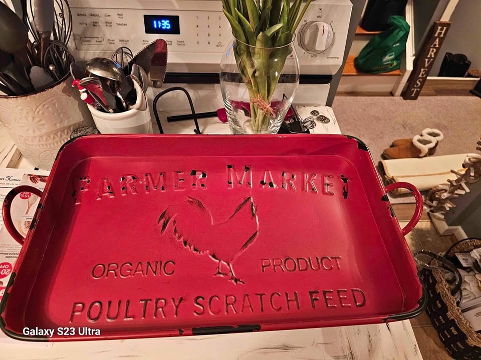 Farmers market tray