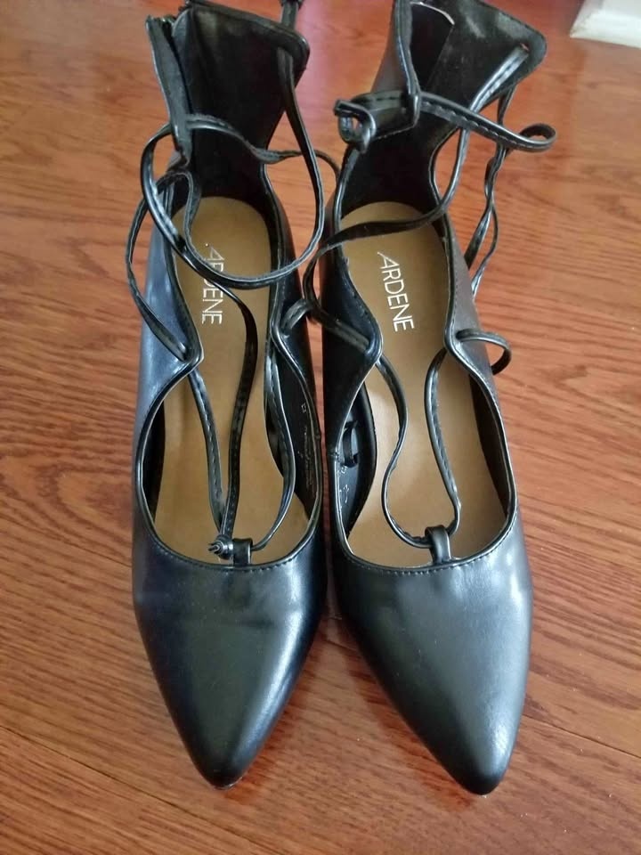 Women's black heels from Ardene