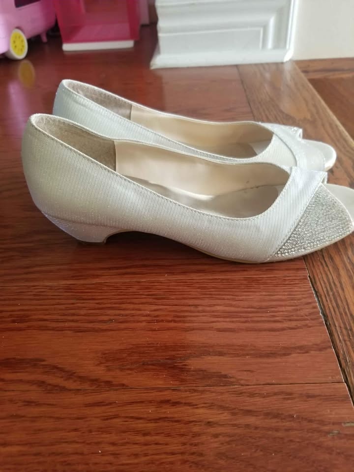 Heels - White with Rhinestones - photo 2