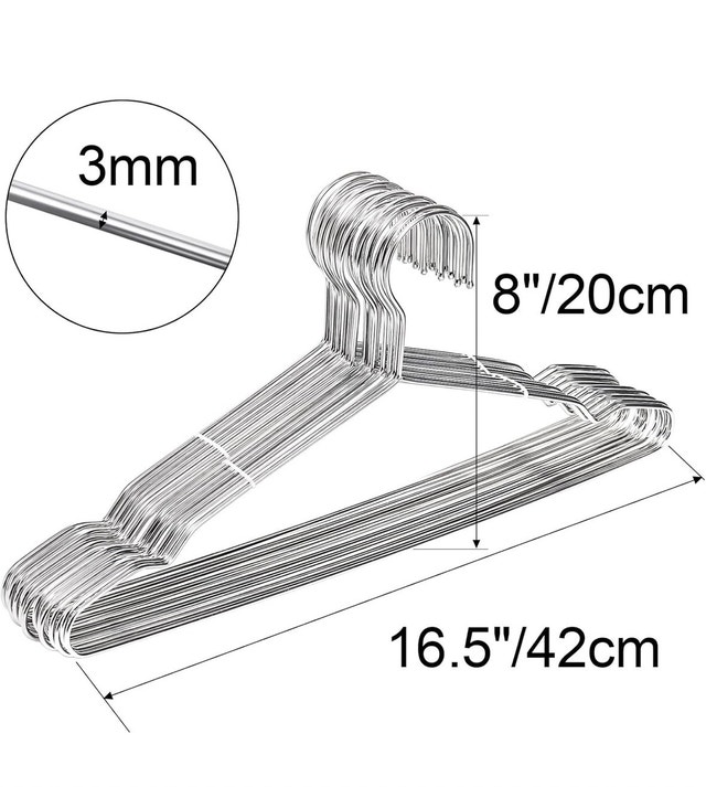 Wire Hangers Clothes Hangers Stainless Steel Strong