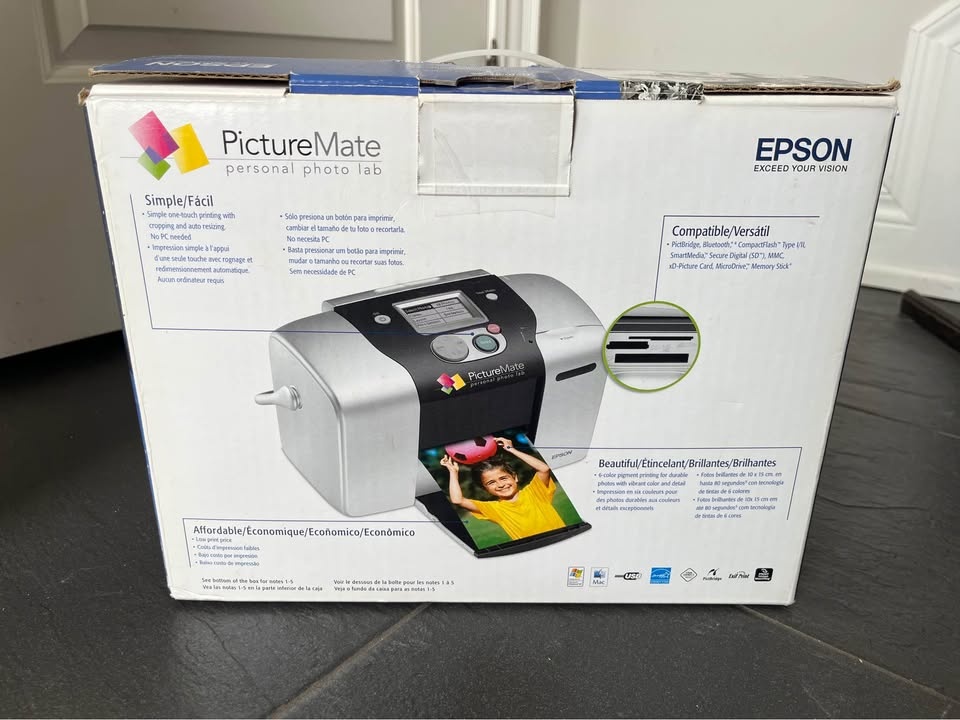 Epson PictureMate Express Personal Photo Printer - photo 2