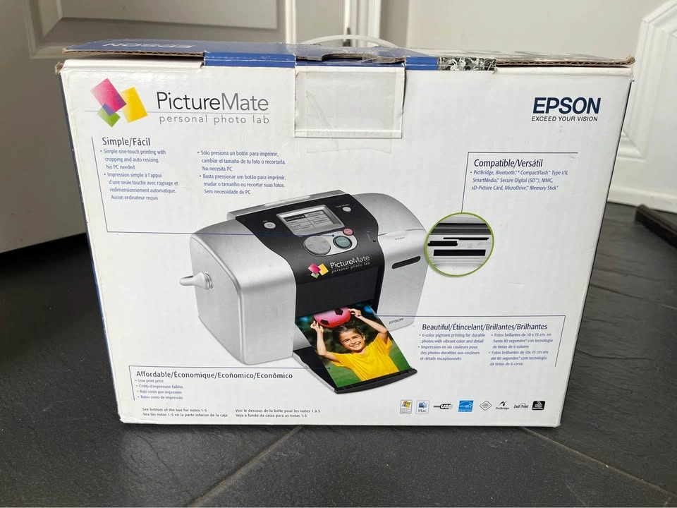 Epson PictureMate Express Personal Photo Printer - photo 2
