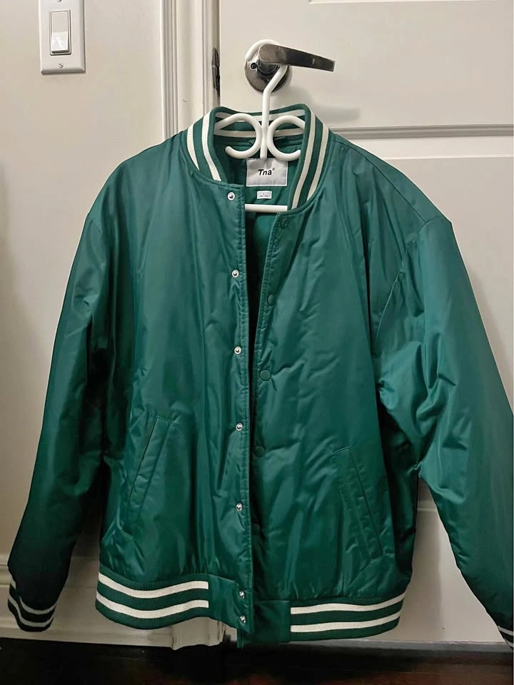 Aritzia Varsity Stadium Bomber Jacket
