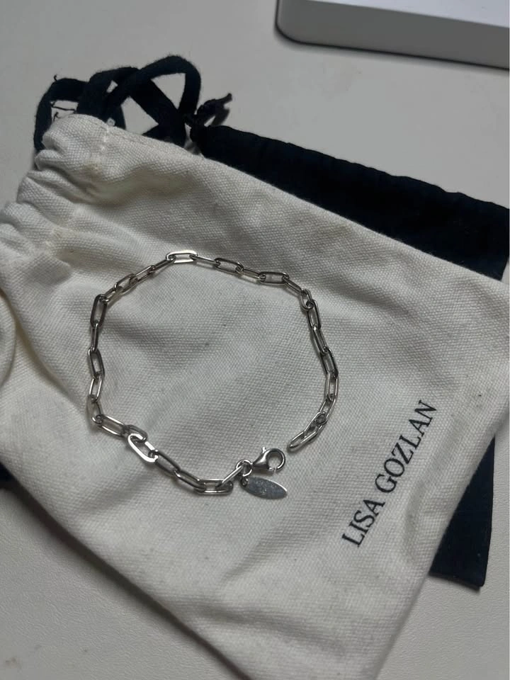 Lisa Gozlan Small Paperclip Bracelet - photo 3