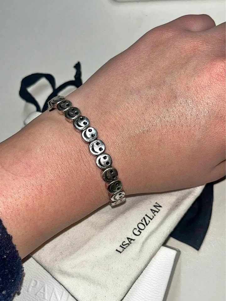 Lisa Gozlan Happy Face Bracelet