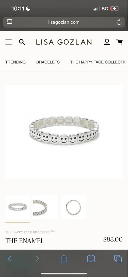 Lisa Gozlan Happy Face Bracelet - photo 5