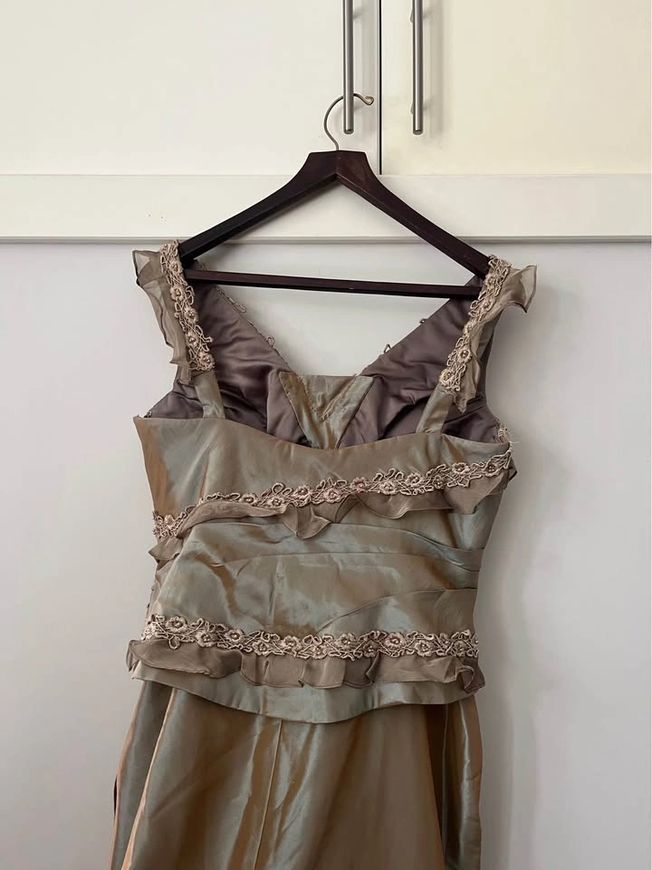 Custom made wedding guest dress - photo 3