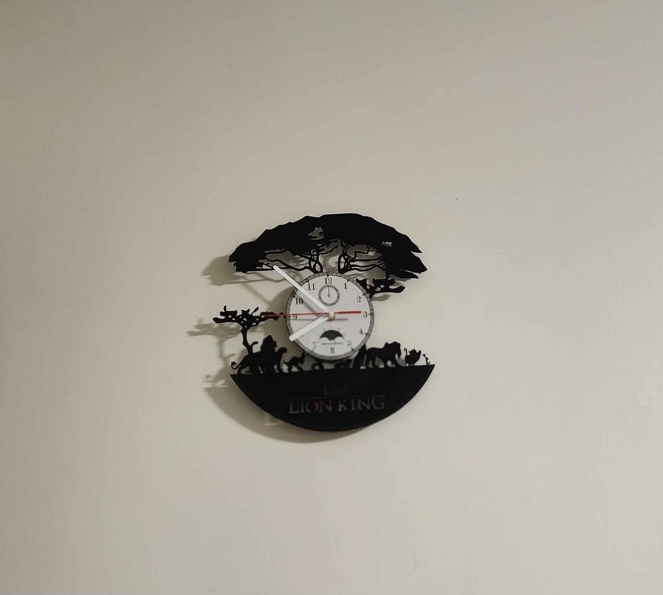 Lion King Vinyl Wall Clock – 12” - photo 2