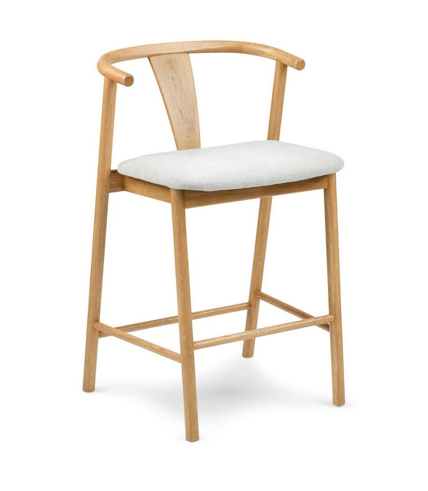Fonra Santolina Gray Oak Counter Stool - Brand New - photo 2
