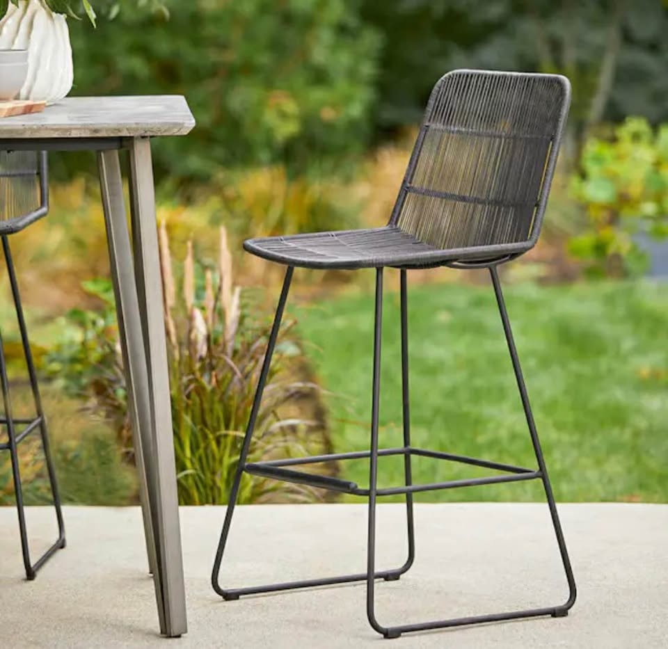 Article Selka Outdoor Dining Chair-Black, Brand new, 4 available - photo 2