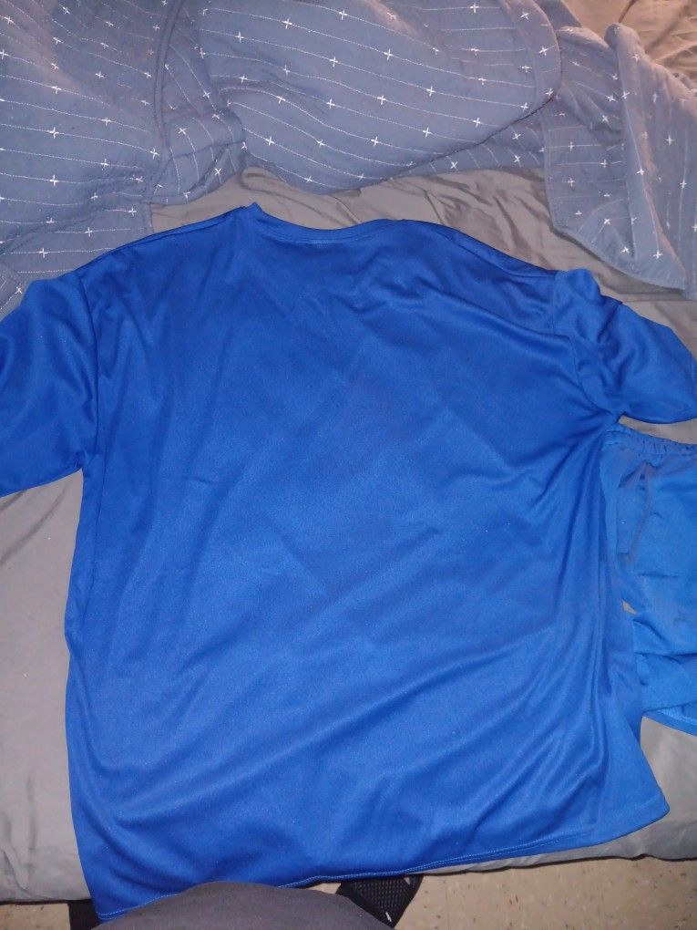 LA Dodgers Shirt & Shorts Set Sz 2XL - photo 3